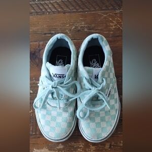 Vans checkered kids shoes